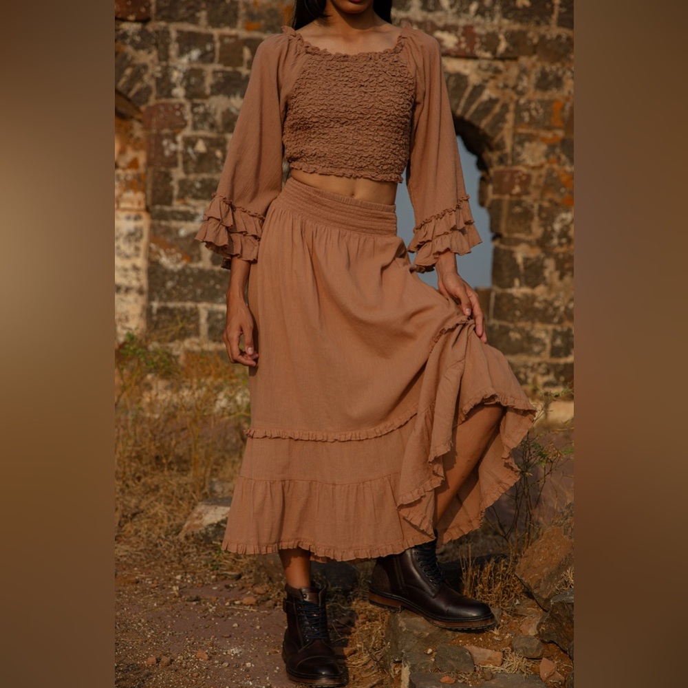 Tree of life skirt and top set, SMALL
